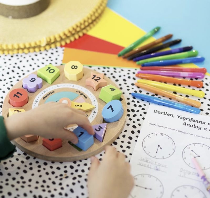 Welsh learning clock - Image 3
