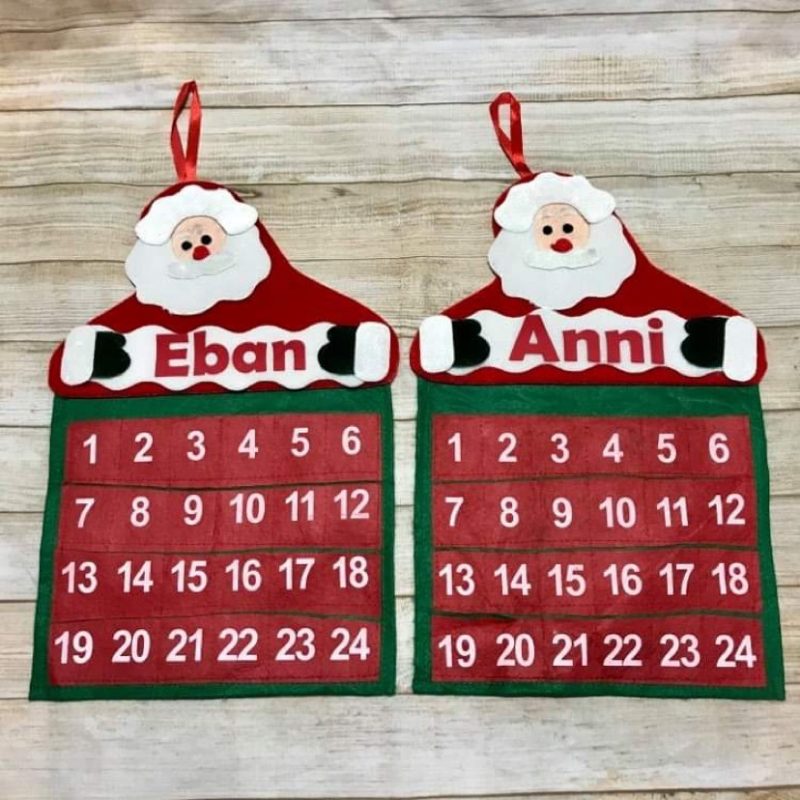 Personalised advent calender