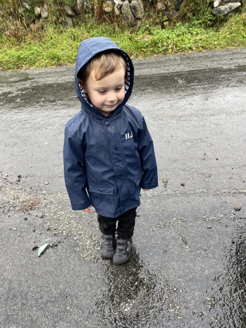 Personalised Childrens Rain Coat Jacket