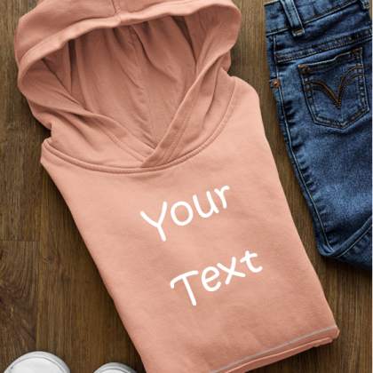 Hwdi plant a unrhyw ysgrifen 6 mis-6 oed /Personalised Children's Hoodie 6 months-6years made to order