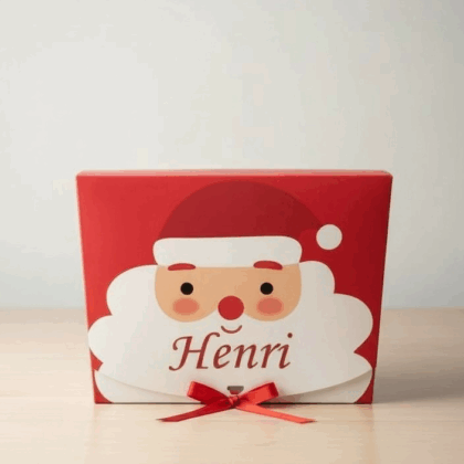 Personalised christmas box