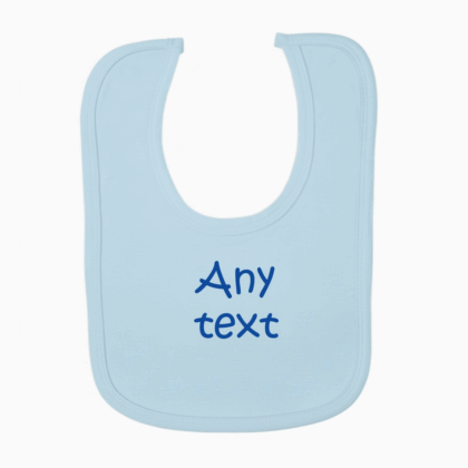 Personalised bibs - any text