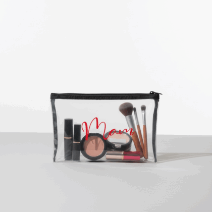 Mam clear makeup bag